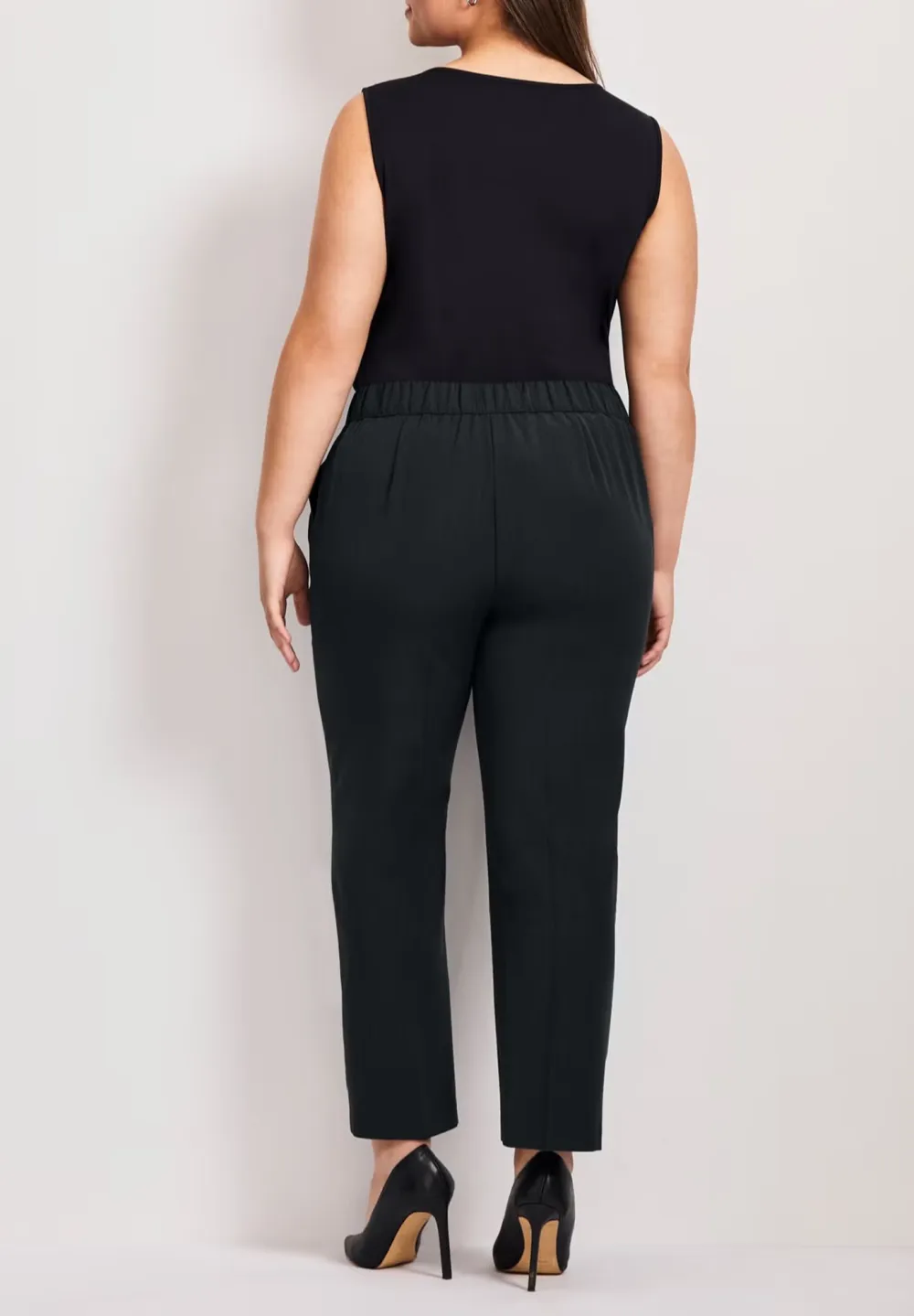 Straight Zipper Pants