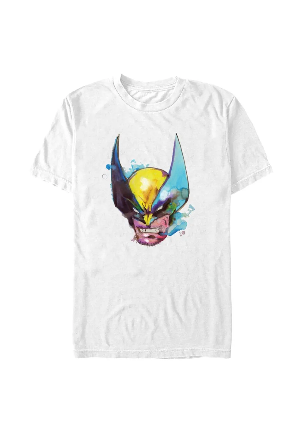 Wolverine Face Watercolor Tops & Tees