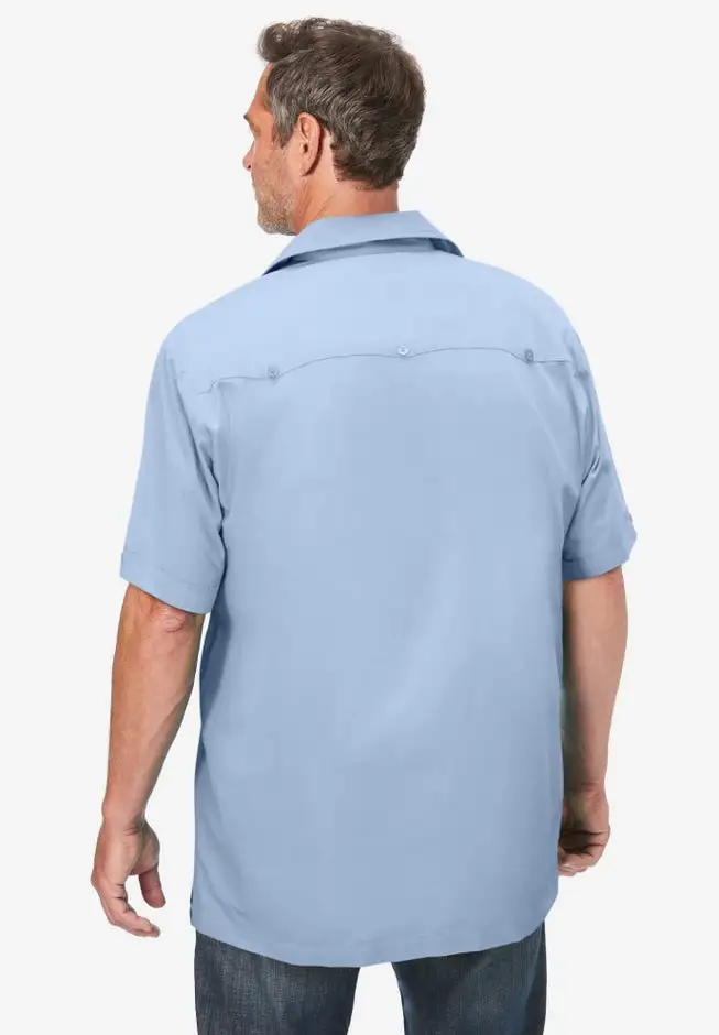 Short-Sleeve Guayabera Shirt