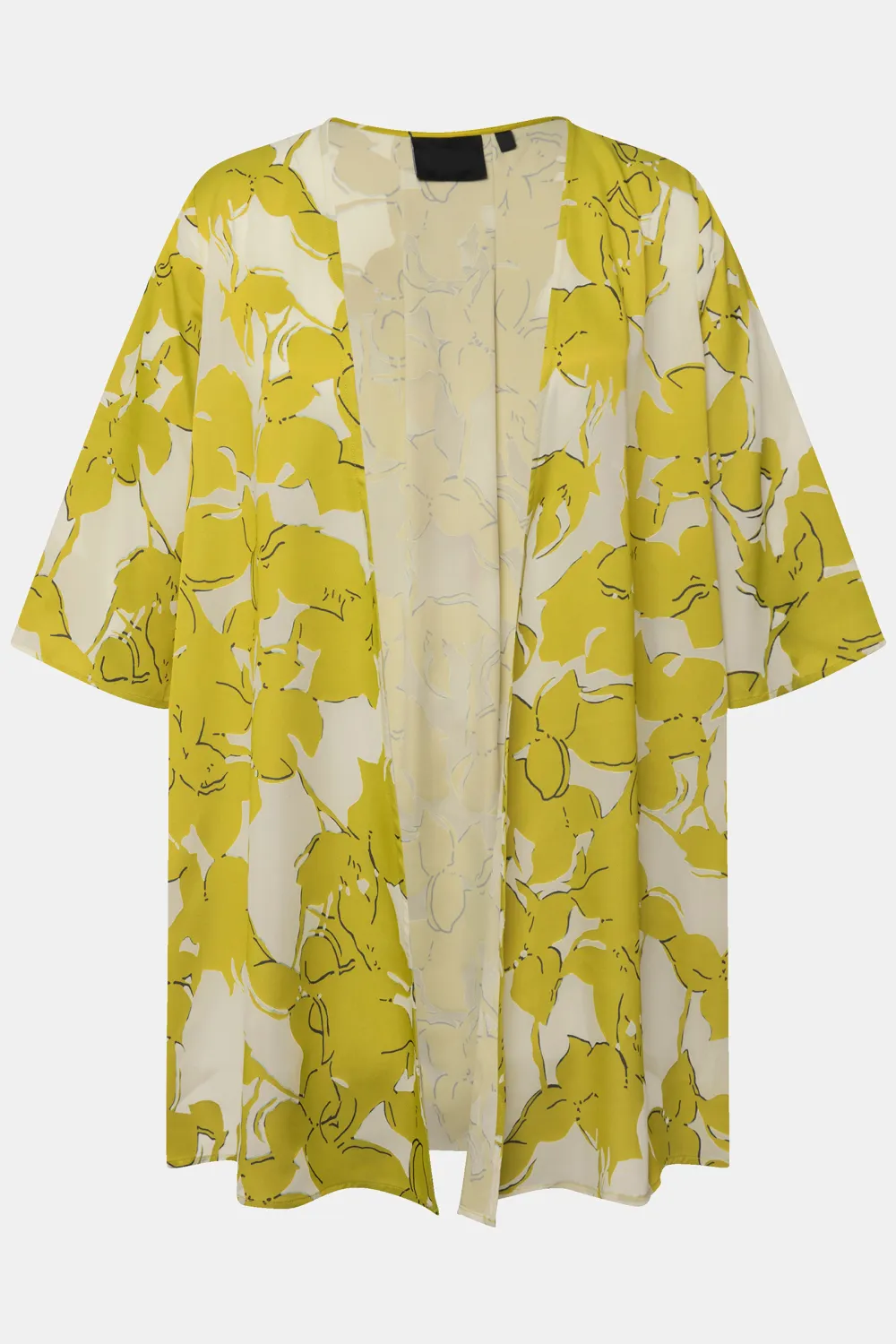 A-Line Printed Jacket