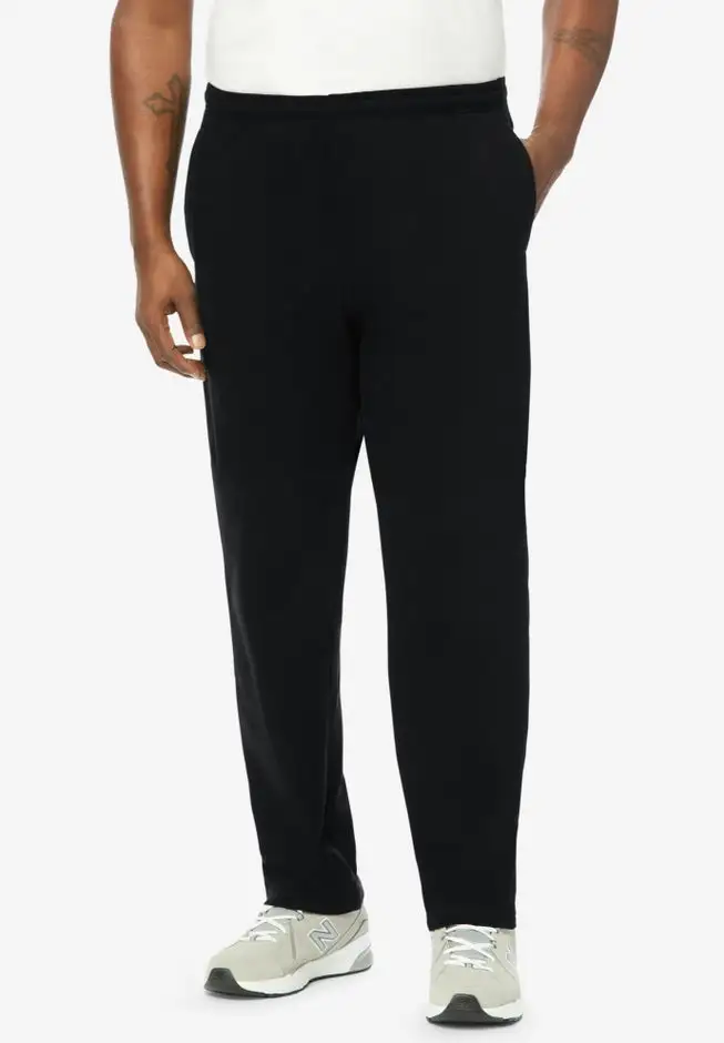 French Terry Open Bottom Pants