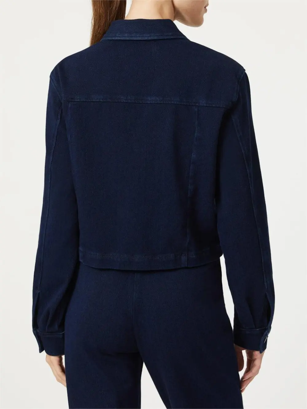 Regular Denim Black Jacket