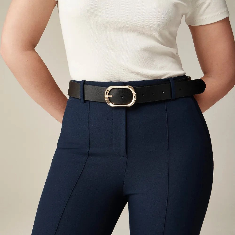 Mid-Waist Cropped Natalia Pants