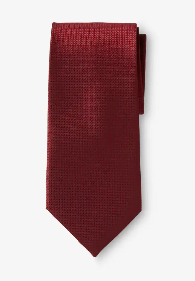 KS Signature Extra Long Classic Textured Tie