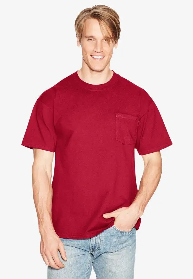 Hanes® Beefy-T Pocket T-Shirt