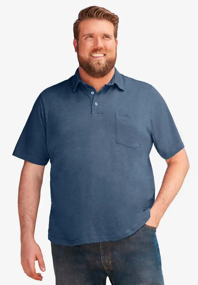 Shrink-Less™ Lightweight Polo