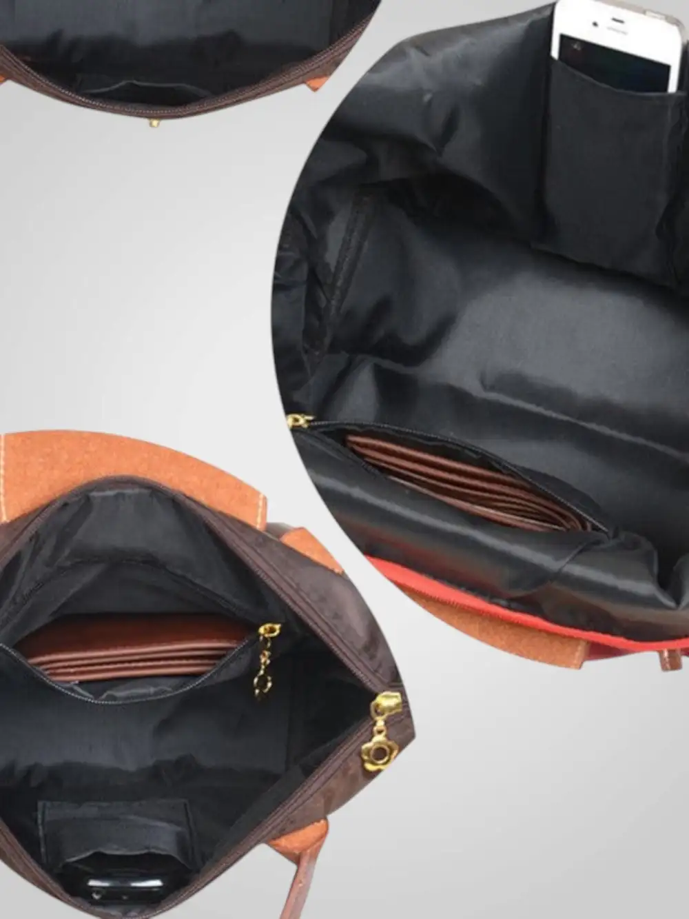 Crescent Leather Shoulder Bag