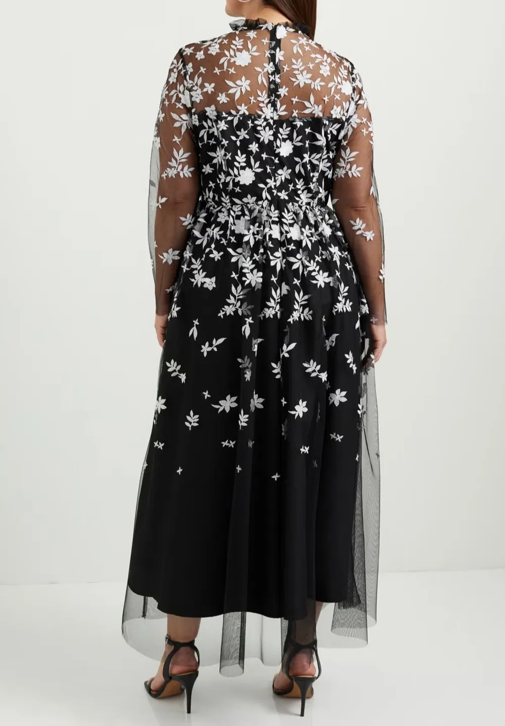 Round Neck Double Layered Dress