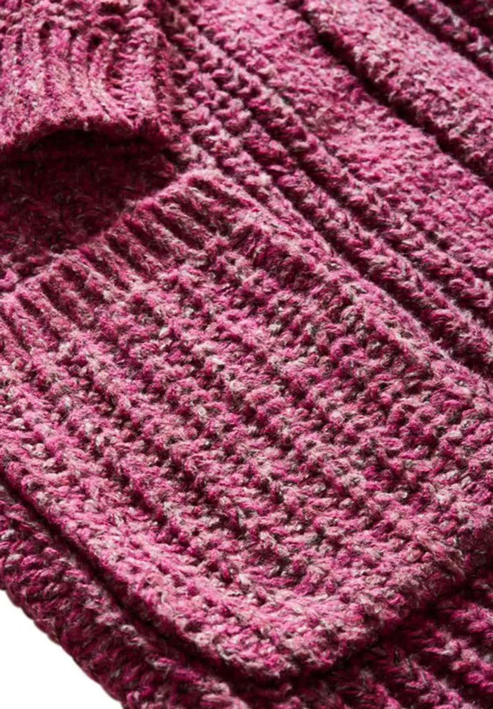 Loose Hooded Cardigan
