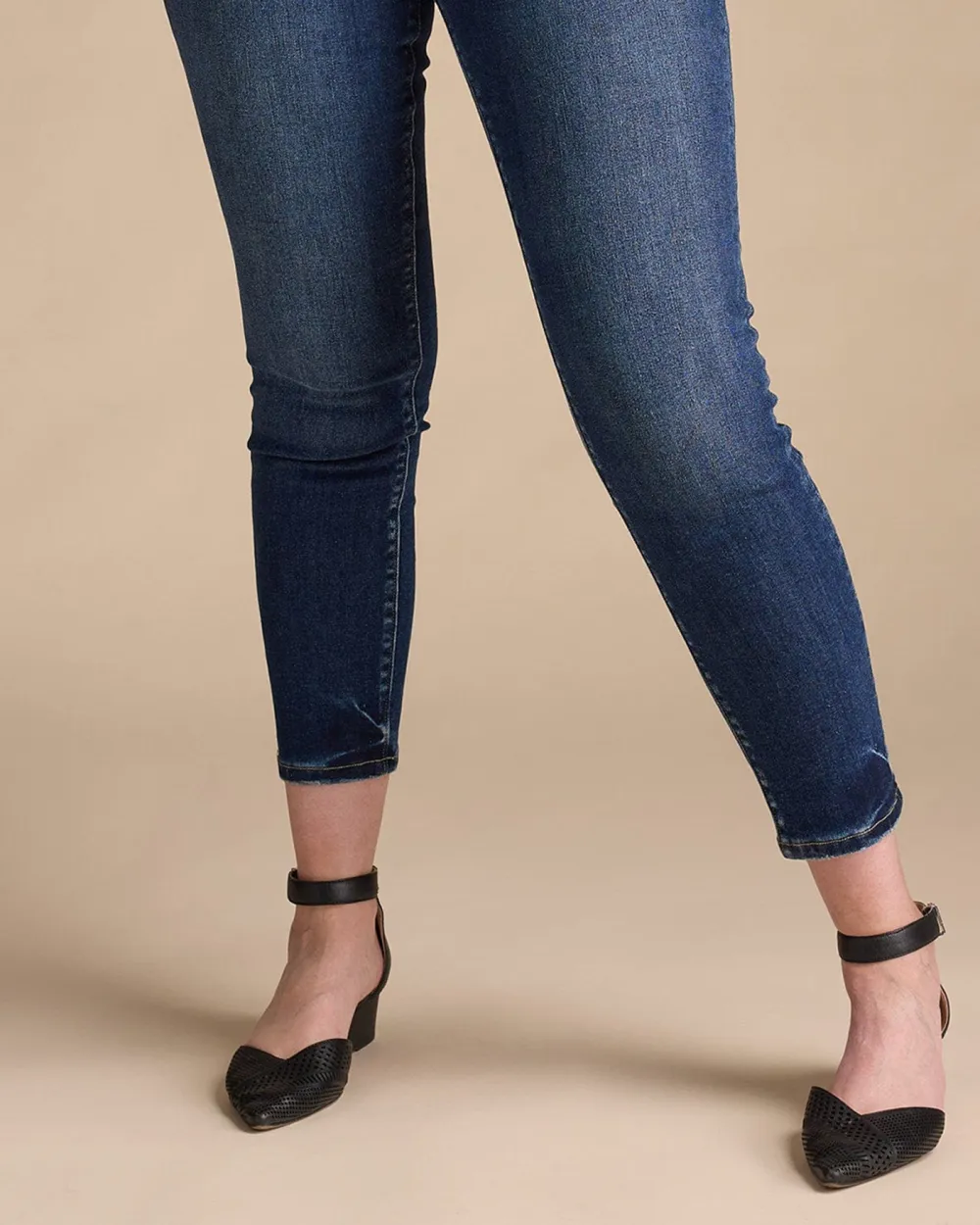 High Rise Ankle Length Skinny Jean