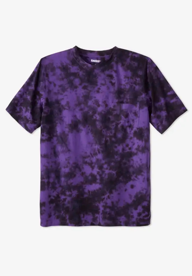 Shrink-Less Lightweight Pocket Crewneck T-Shirt