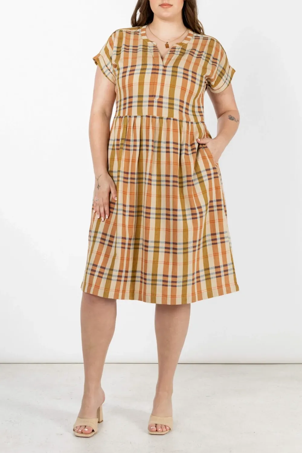 The Non-Stretch Cotton Dress