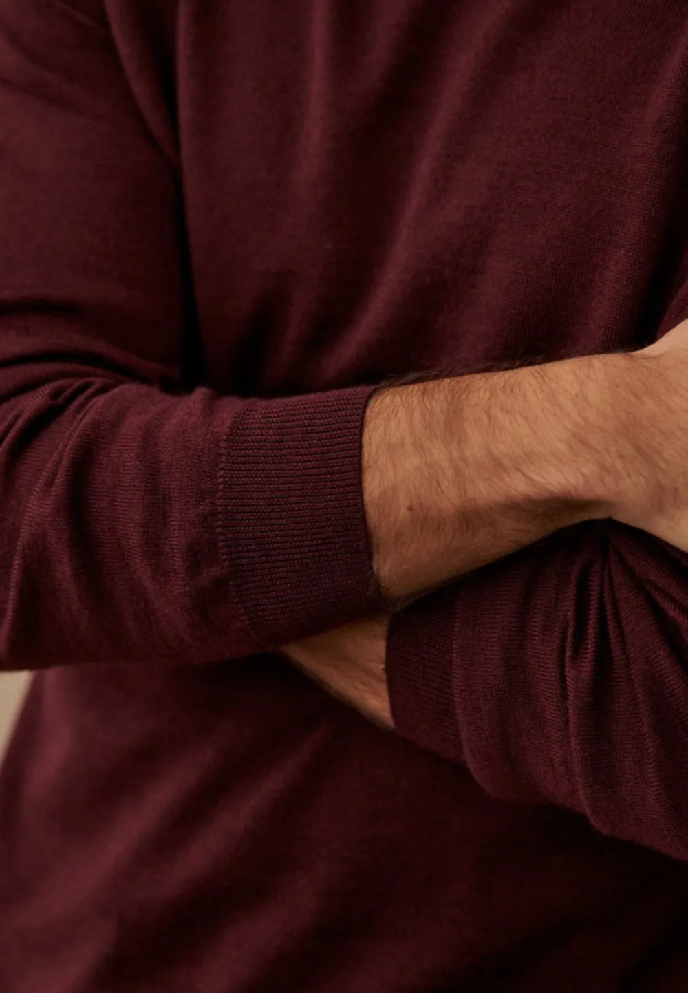 Sweater-Burgundy