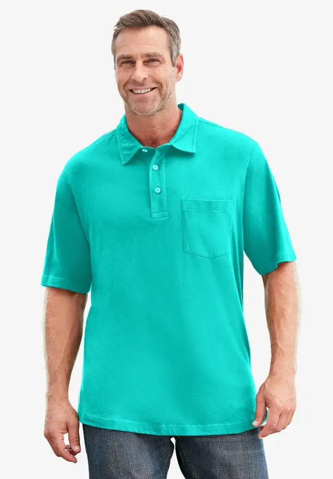 Shrink-Less™ Lightweight Polo