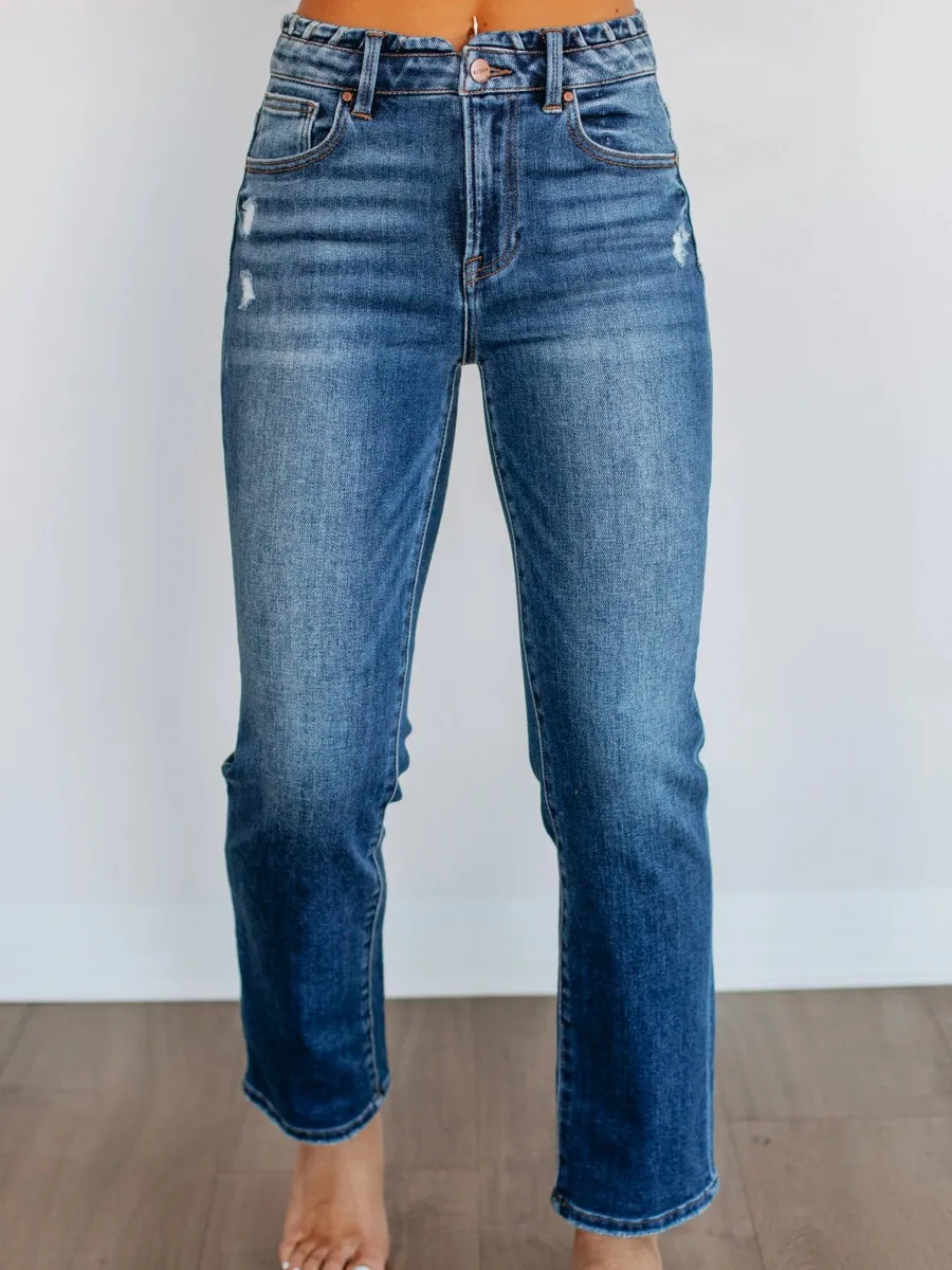 Classic High Rise Denim Jeans