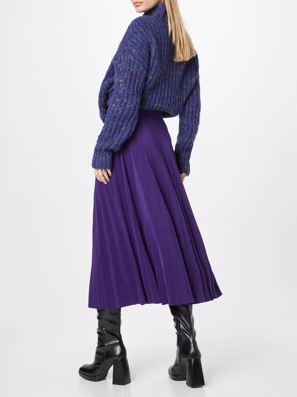 Casual Style Plain Colored  A-line Skirt