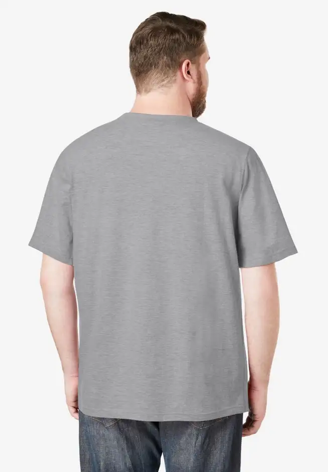 Shrink-Less Lightweight Crewneck T-Shirt