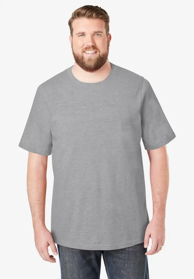 Shrink-Less Lightweight Crewneck T-Shirt