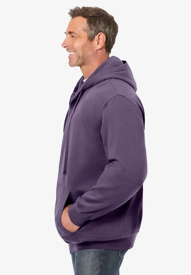 Fleece Zip-Front Hoodie
