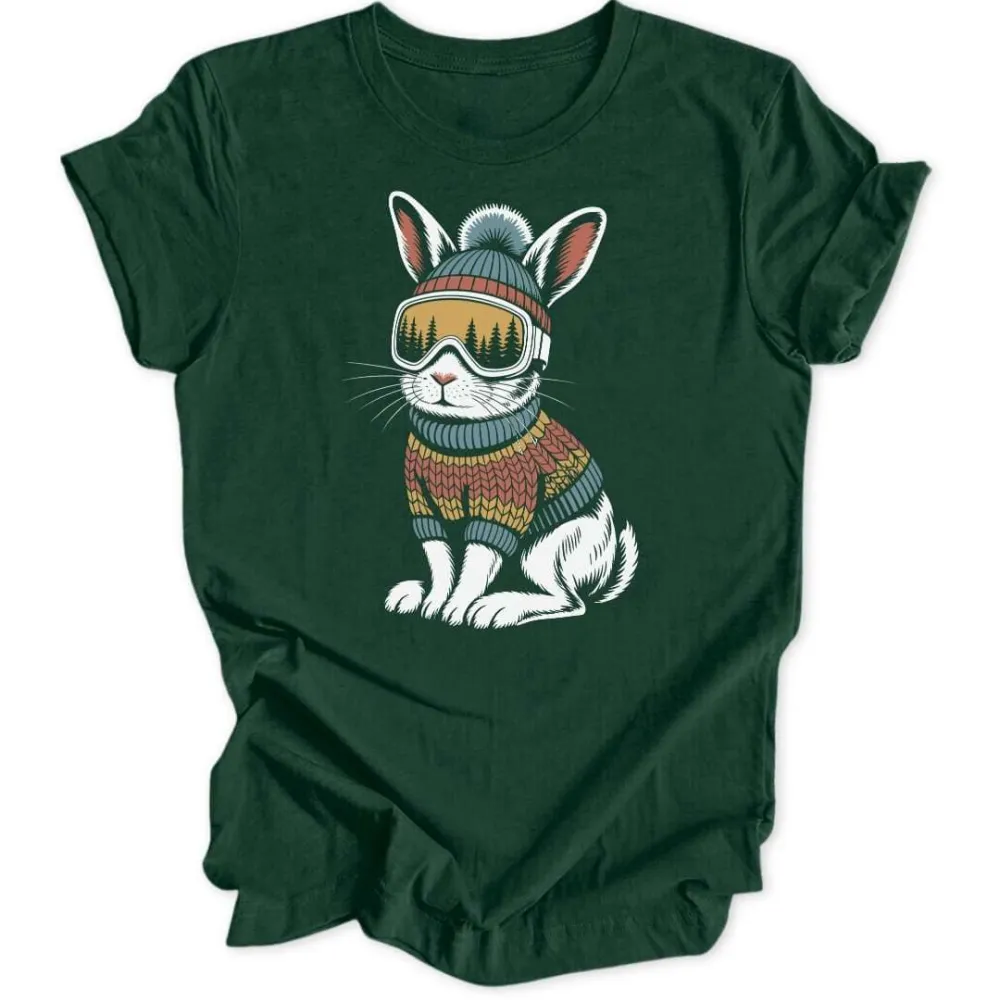 Retro Snow Bunny Unisex T-Shirt