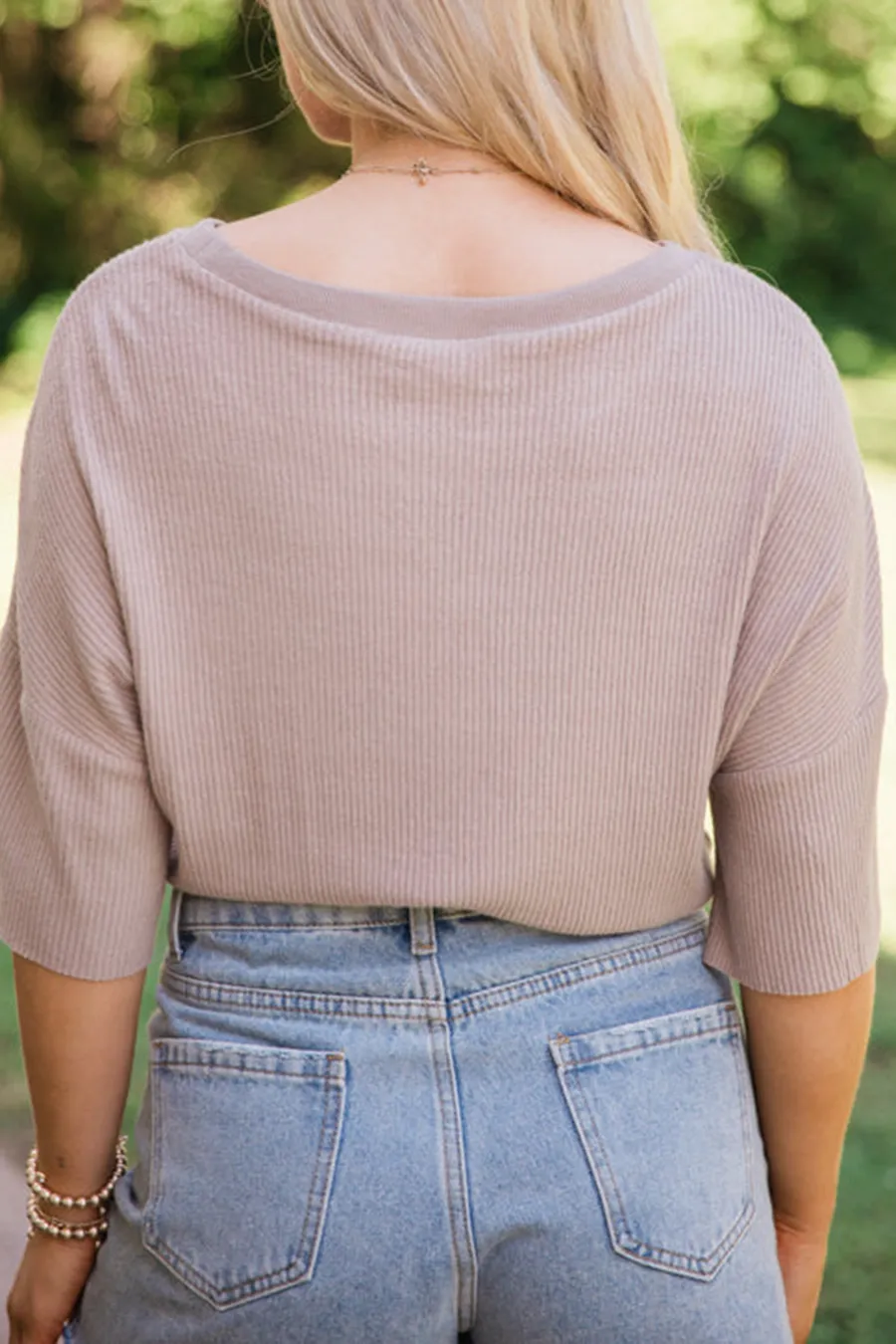 Tan T-shirt Bodysuit