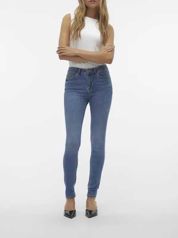 Blue denim Casual Style Jeans