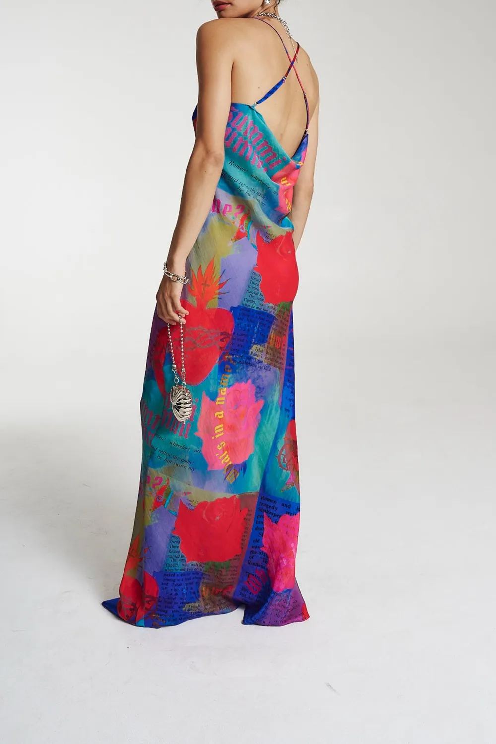 Retro Unique Color-Blocking Sexy Dress