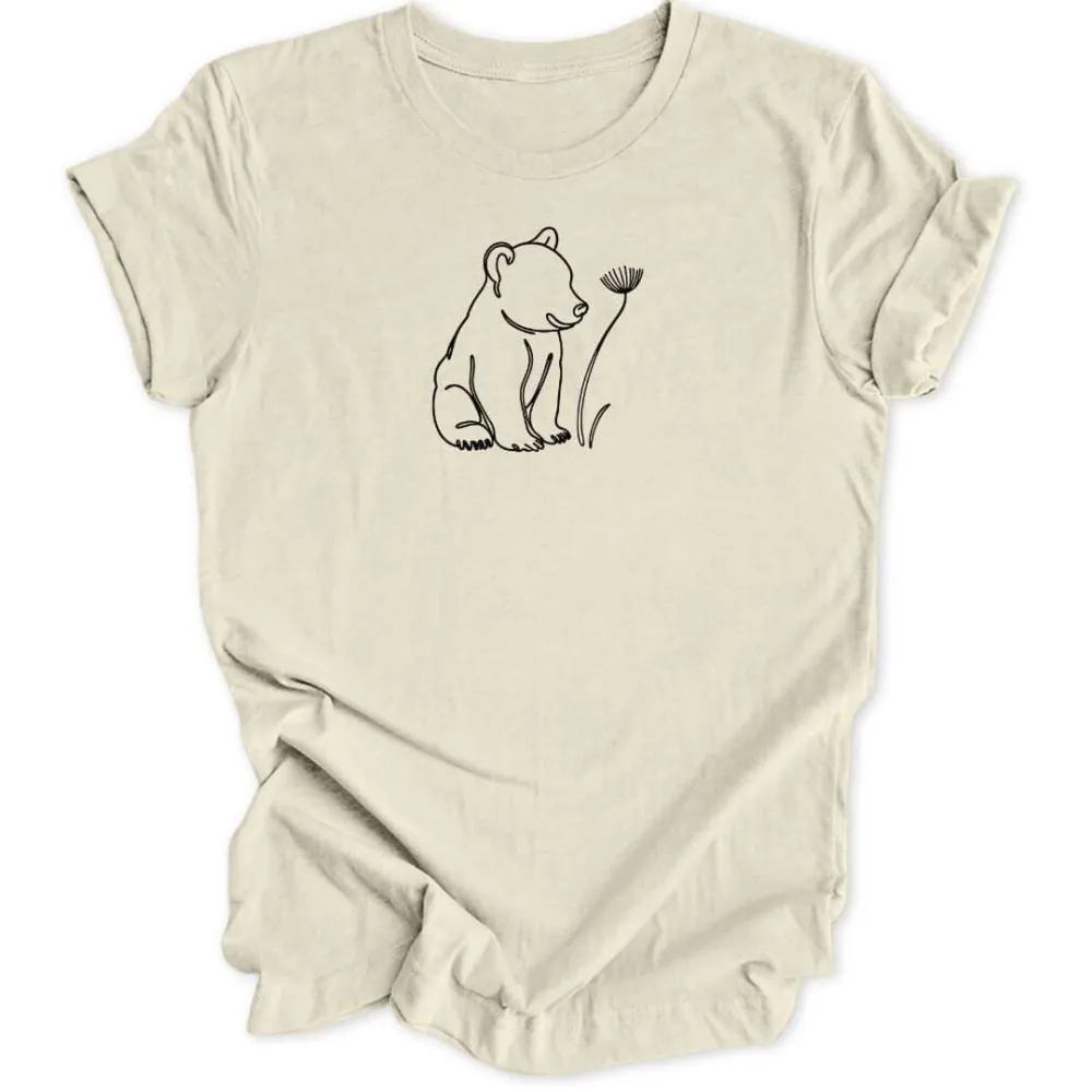 Dandelion Bear Unisex T-Shirt