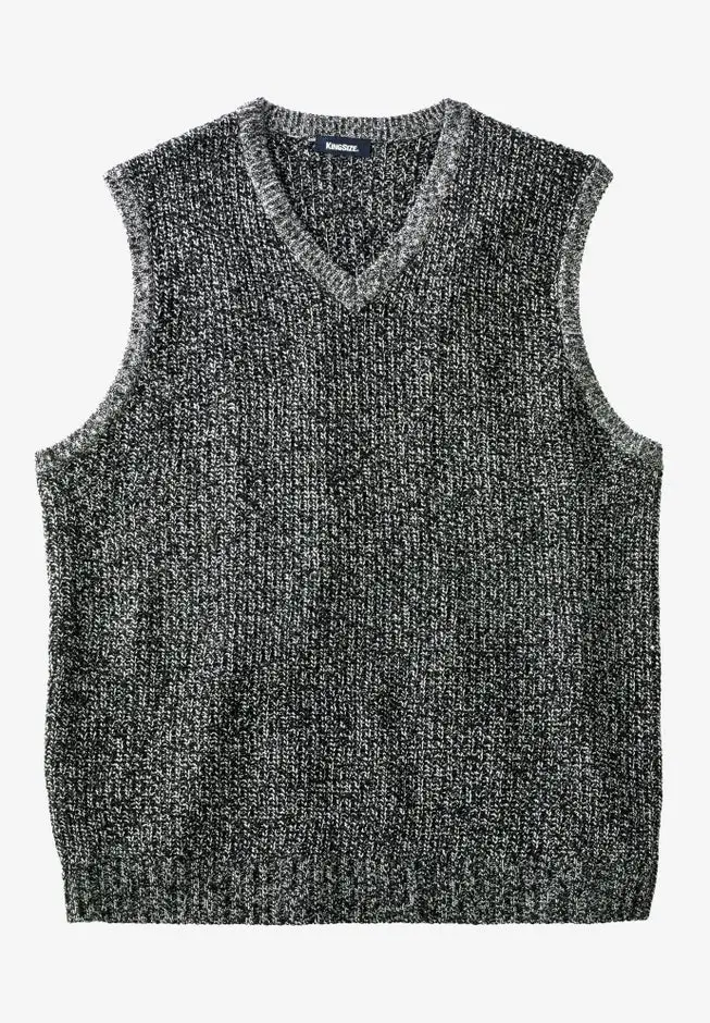 Shaker Knit V-Neck Sweater Vest