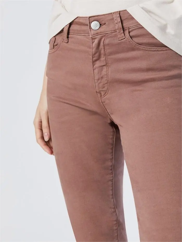 Casual Style Cotton Skinny Pants