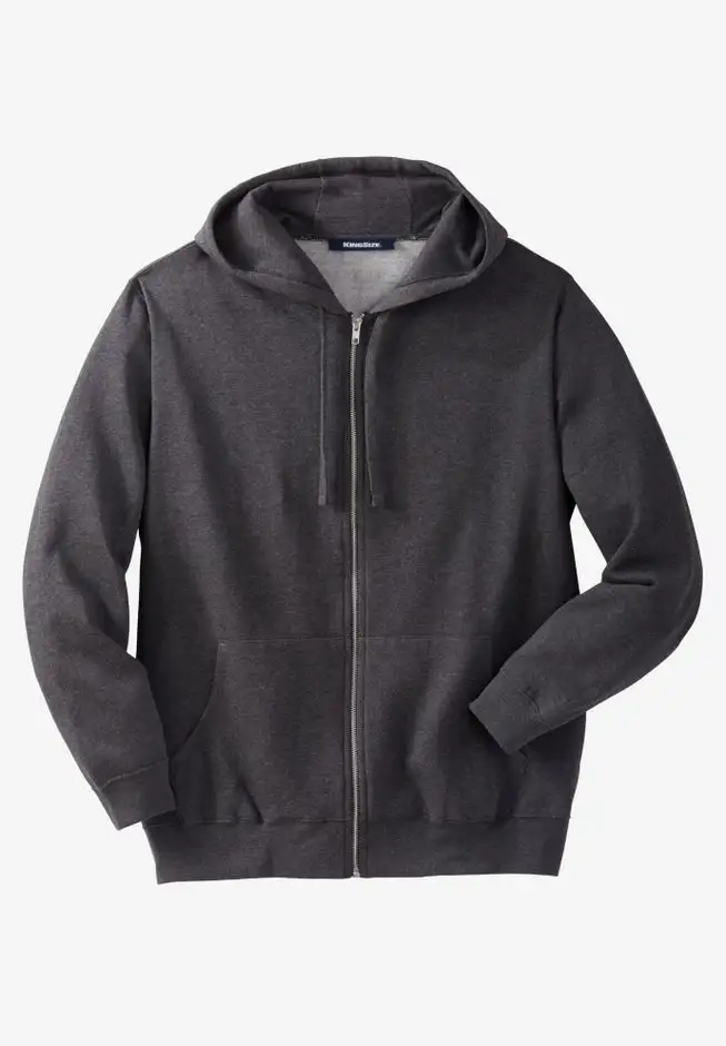 Fleece Zip-Front Hoodie