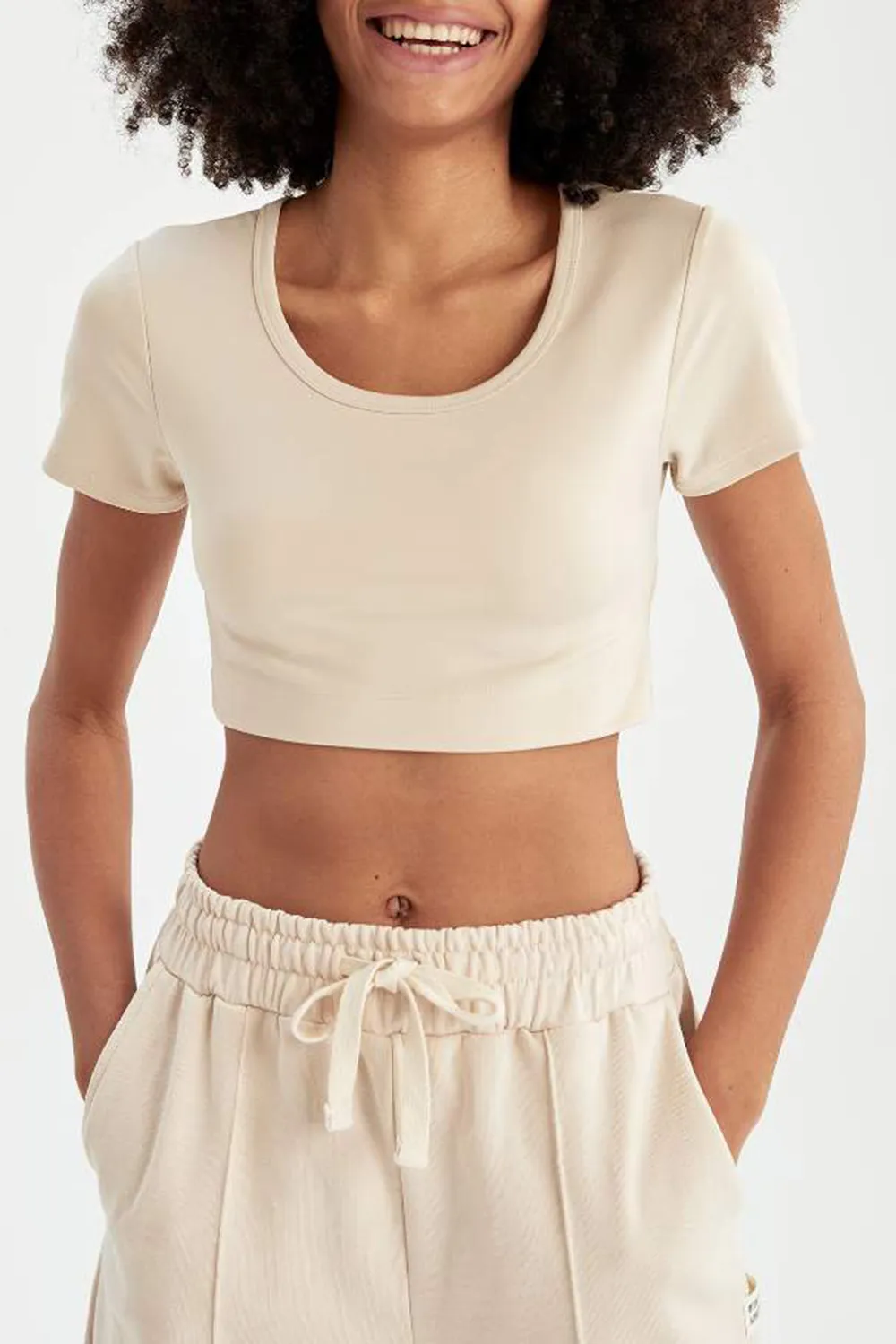 Soft Cotton Solid T-Shirt