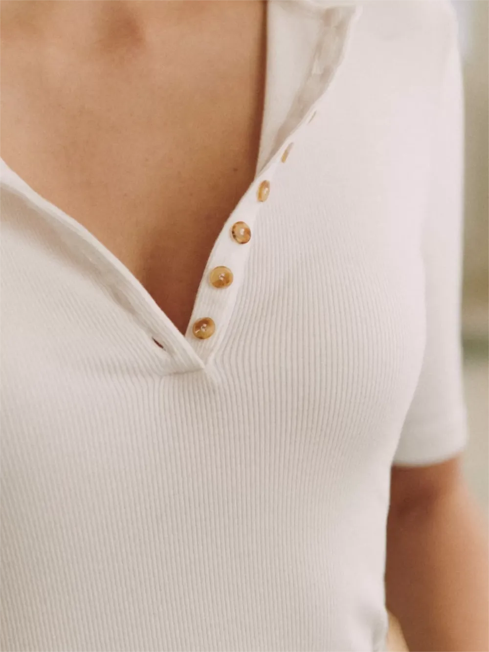 V-Neck Skinny T-Shirt