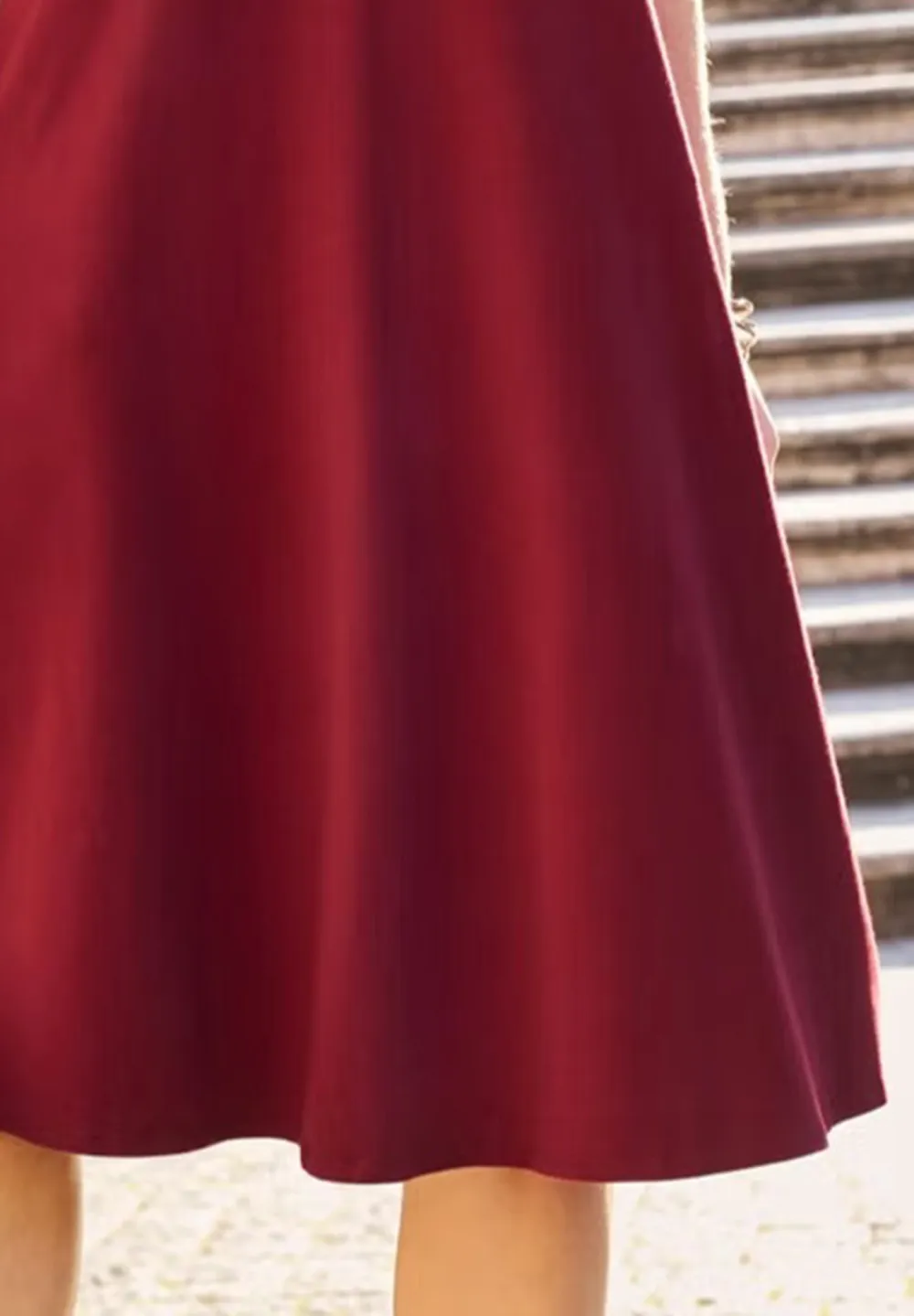 Drawstring Sleeve Dress