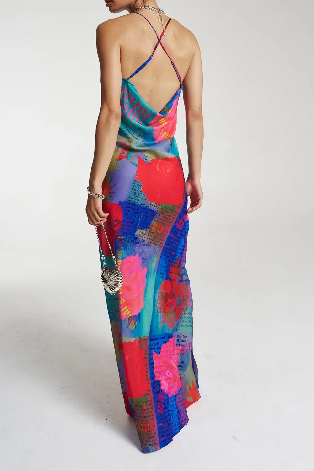 Retro Unique Color-Blocking Sexy Dress