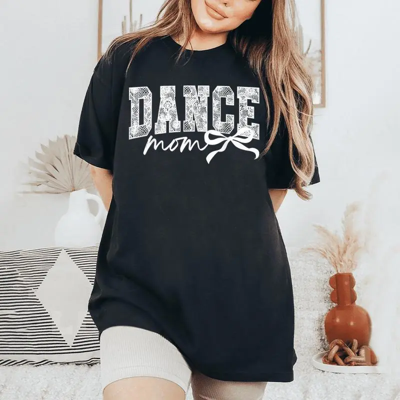 Coquette Dance Mom Ballet Mom Dance Mama Women's Oversized Comfort T-Shirt