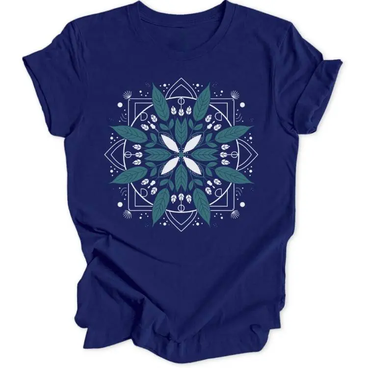 Leaf Mandala Unisex T-Shirt