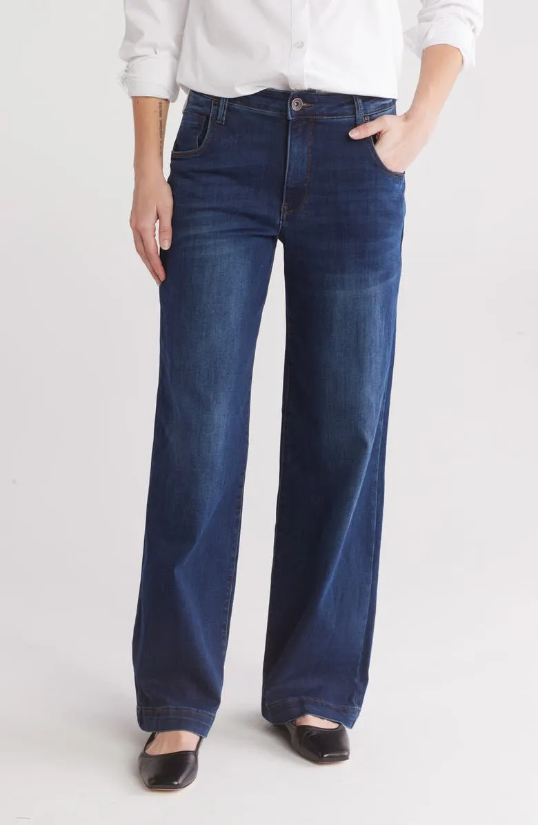 High Rise Wide Leg Jeans
