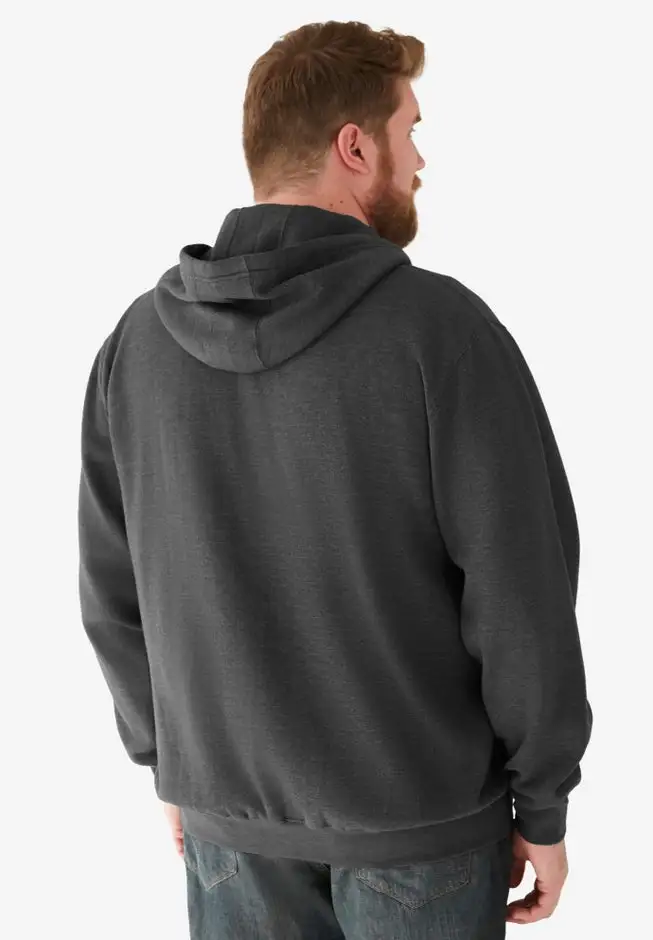 Fleece Zip-Front Hoodie