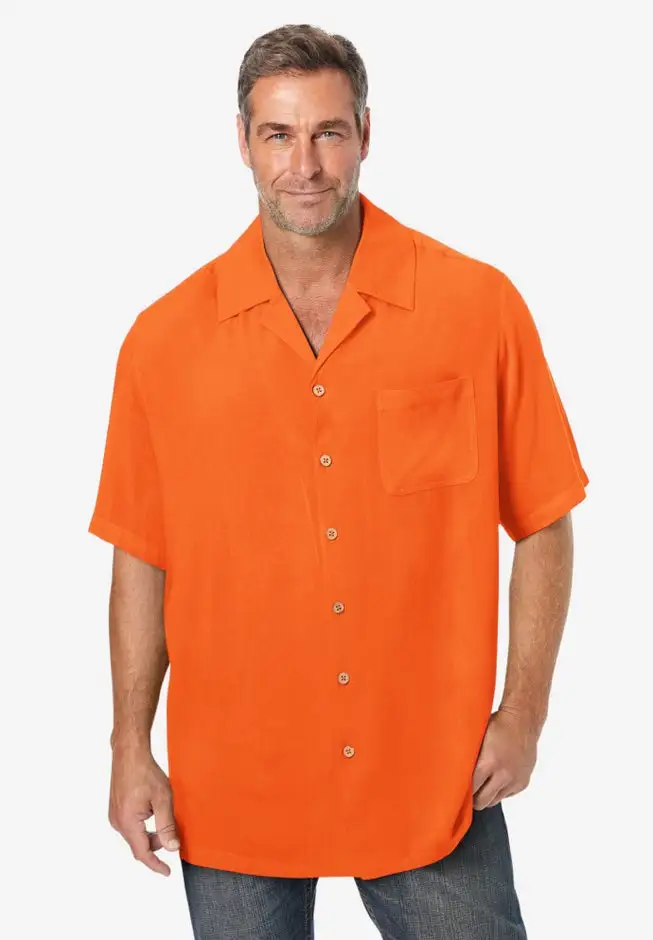 KS Island Solid Camp Shirt