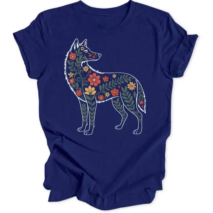 Garden Wolf Unisex T-Shirt
