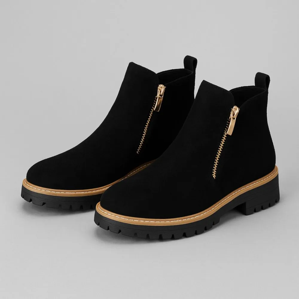 Western Style Ankle Boots