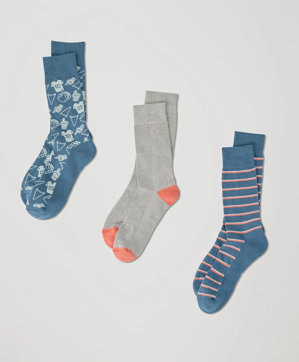 Crew Socks 3-Pack
