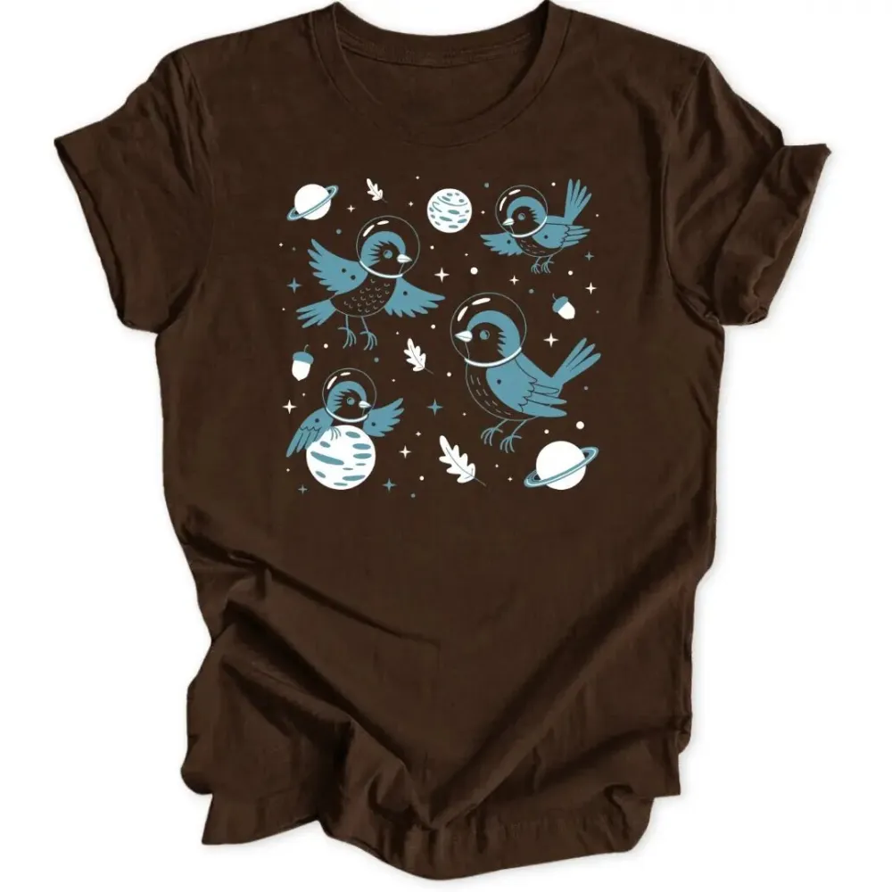 Space Birds Unisex T-Shirt