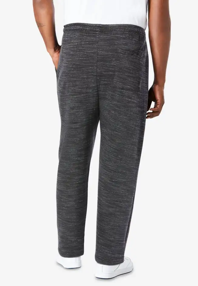 Fleece Open-Bottom Sweatpants