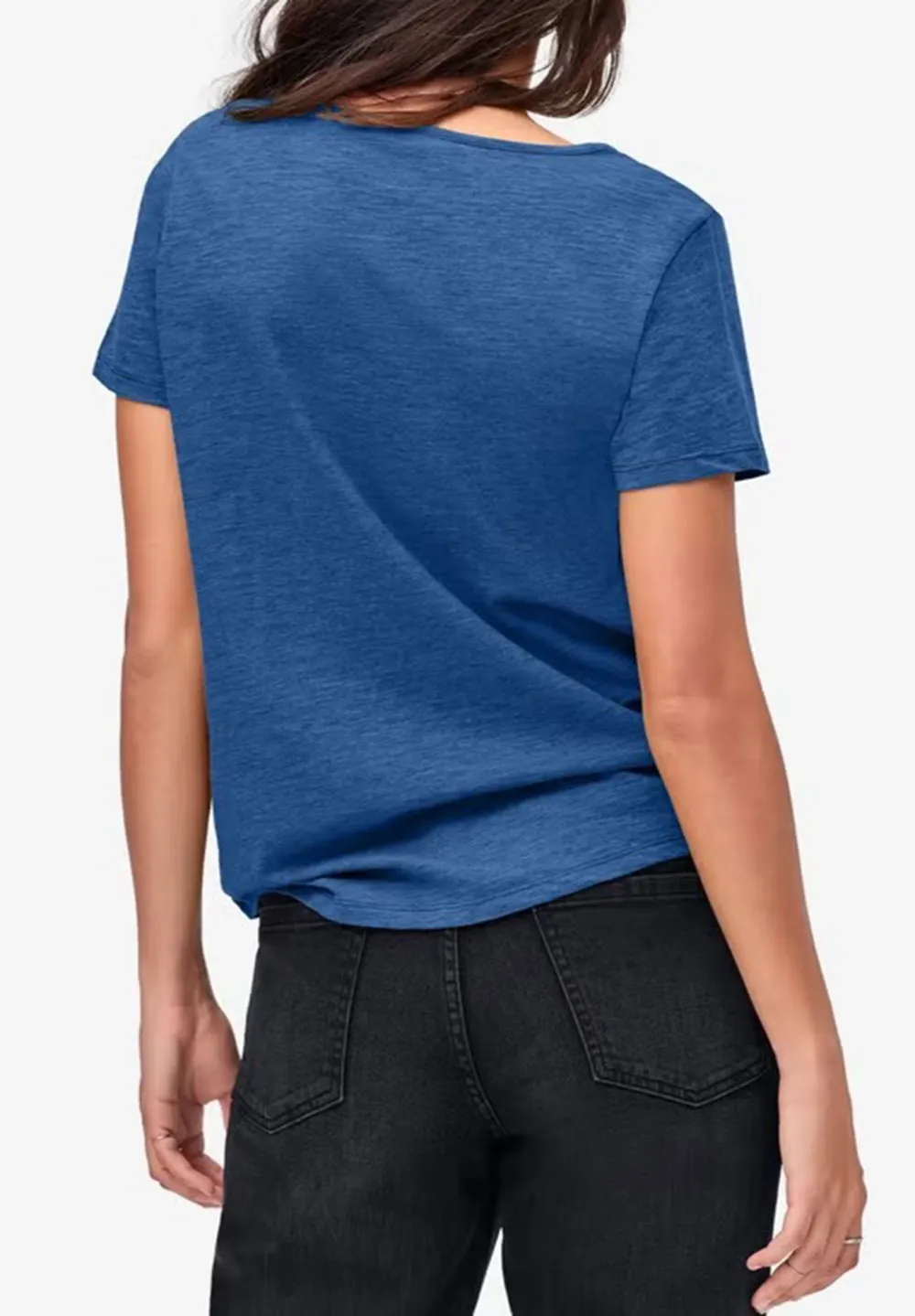 Loose T-Shirt With Printed Pattern