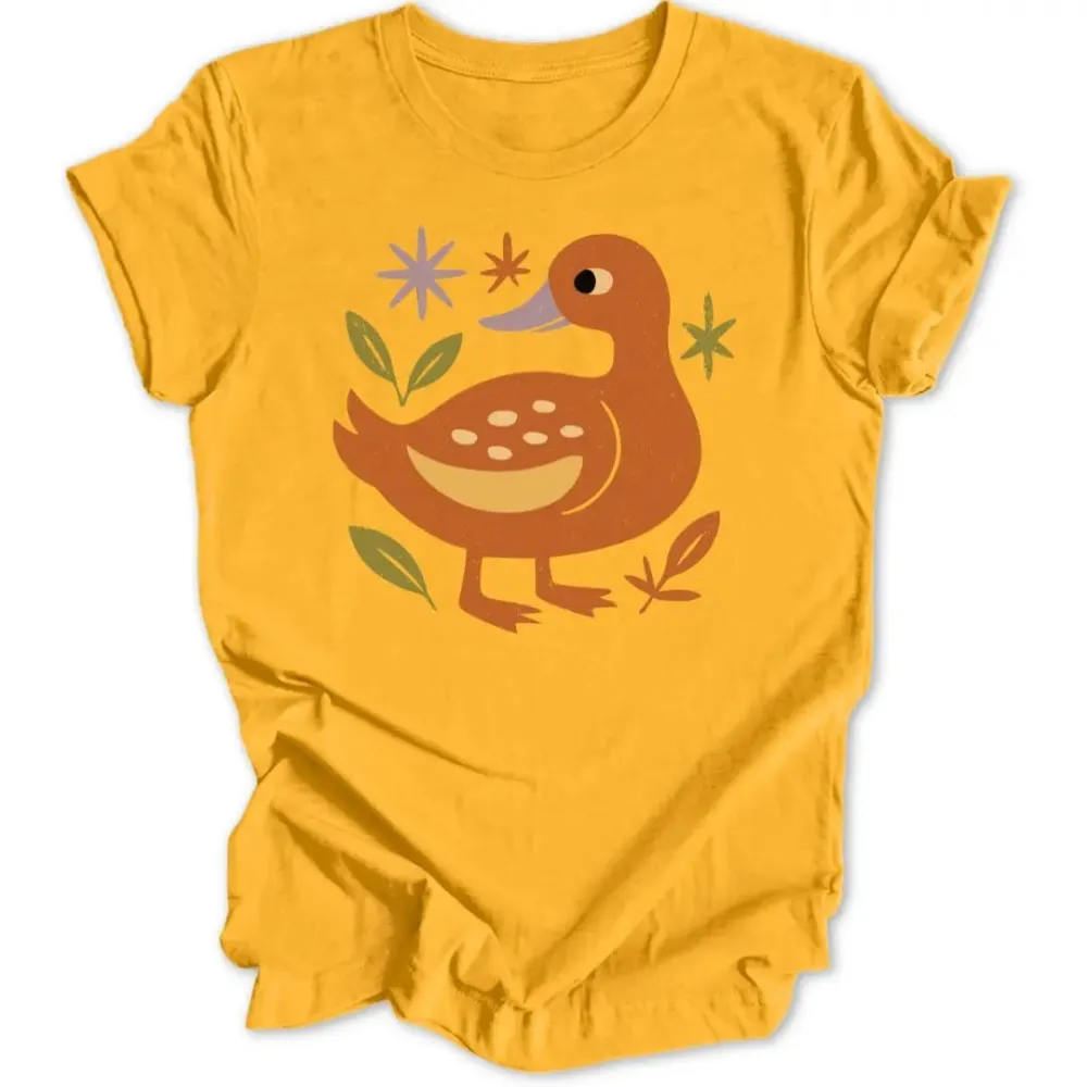 Folk Art Duck Unisex T-Shirt
