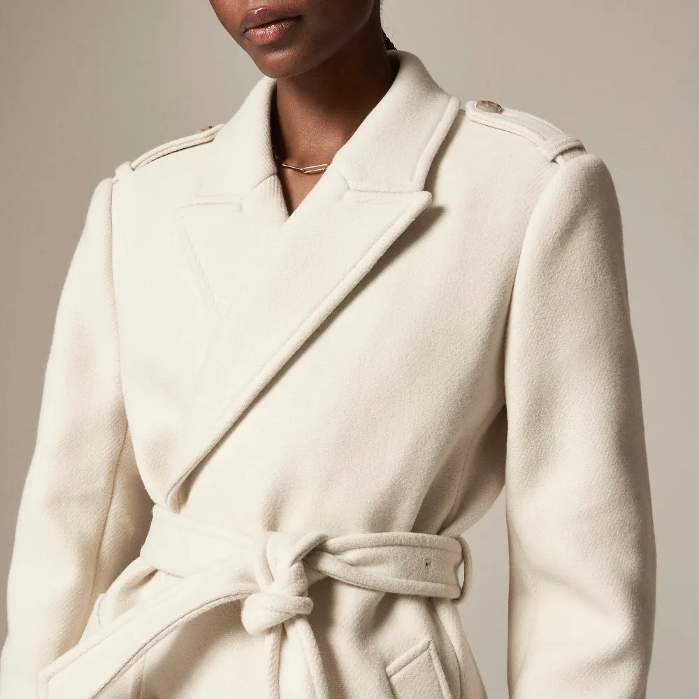 Double-Faced Wrap Trench Coats