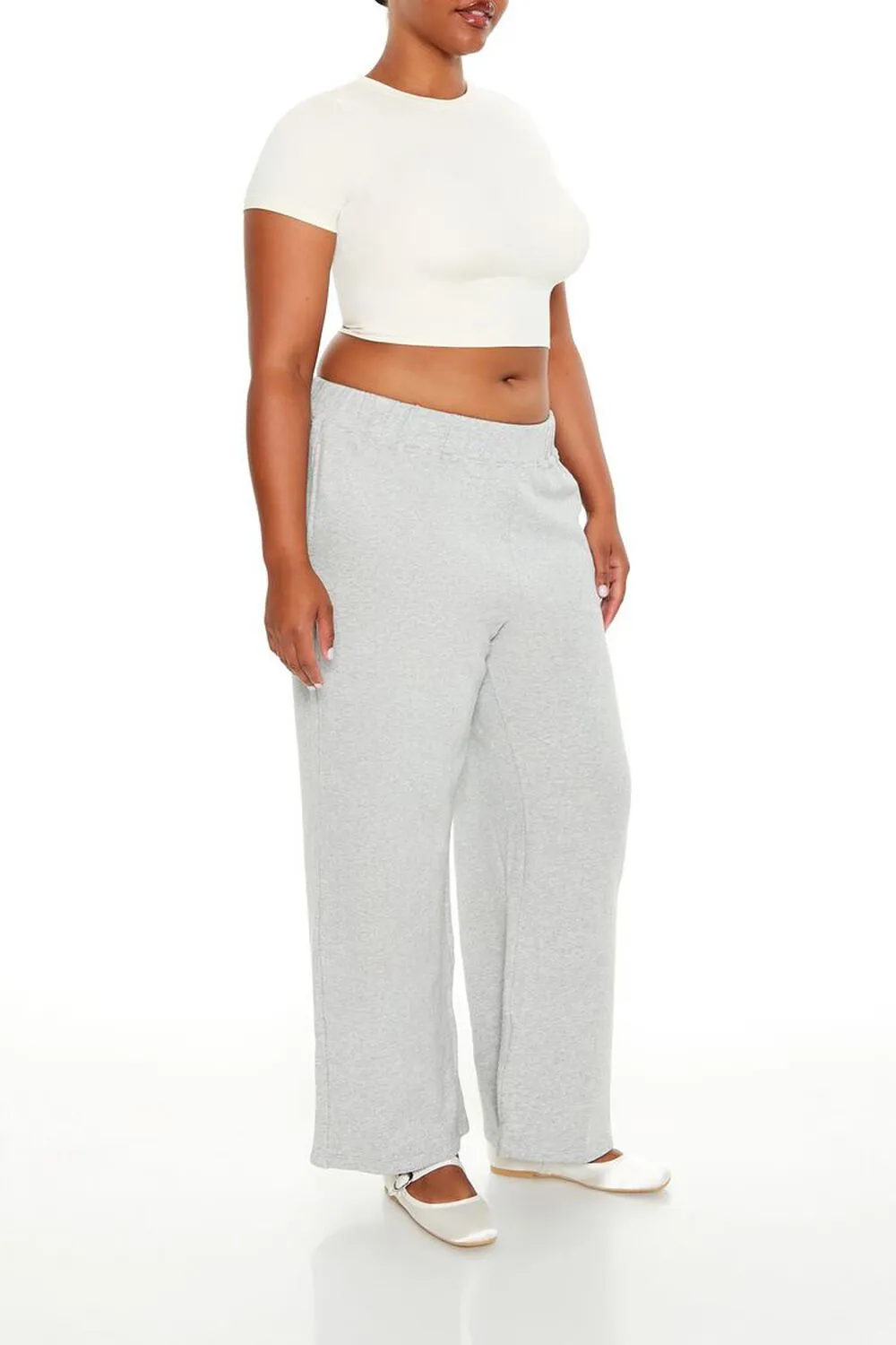 Plus Size French Terry Pants