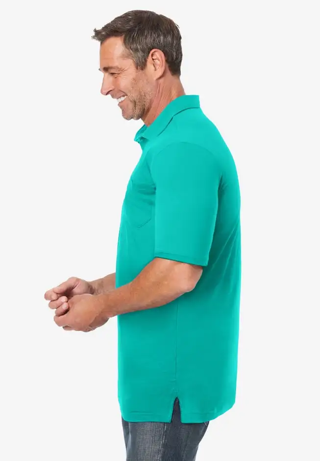 Shrink-Less™ Lightweight Polo